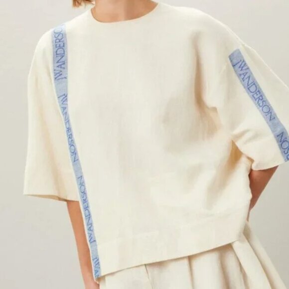 JW ANDERSON Tops - JW ANDERSON Boxy Tee Top Size Medium